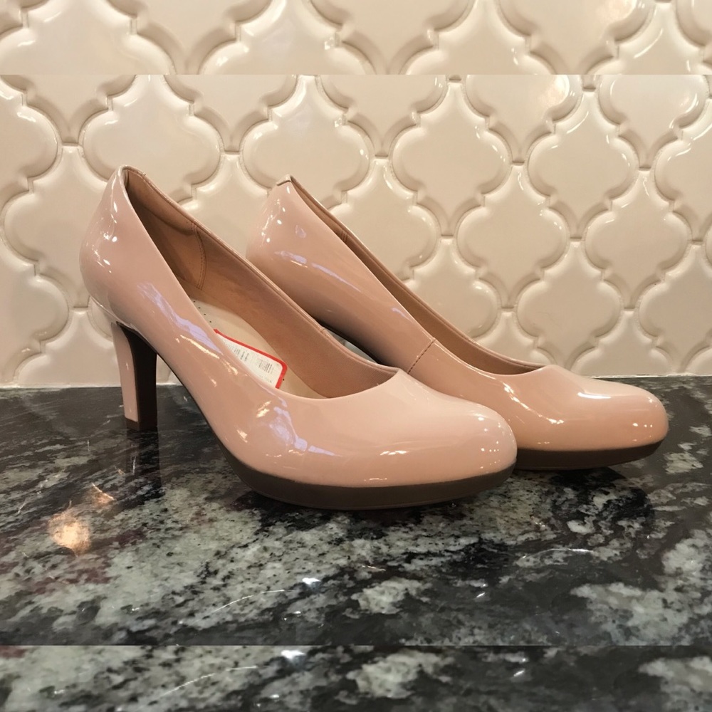 Clarks Adriel Viola Dusty Rose Pink Pumps - Women’s 9 NEW